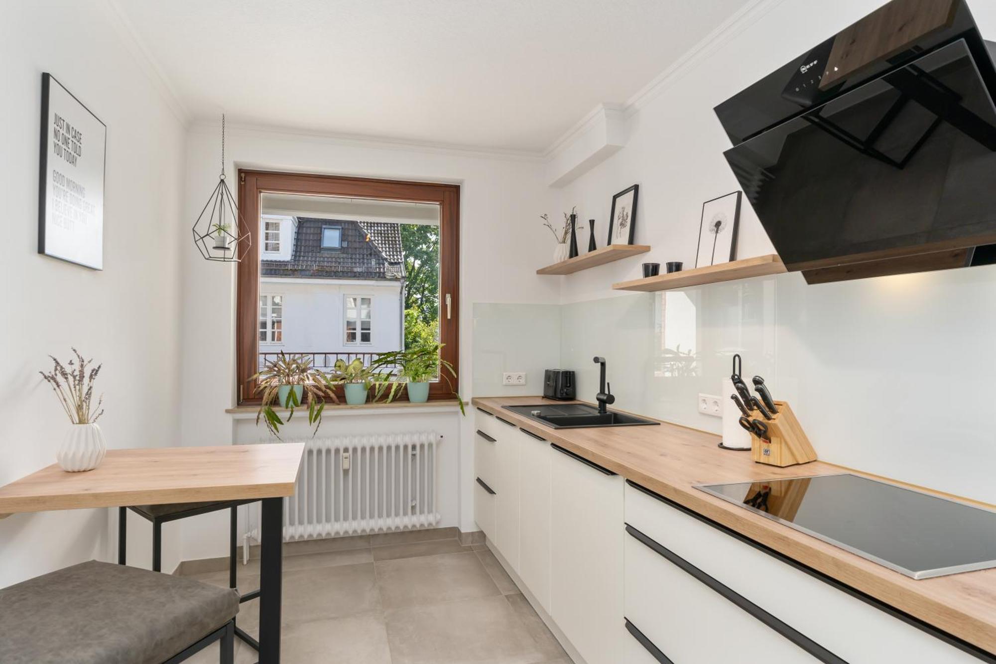 Mel&Bens Modern Oak-Apartments Fuer Bis Zu 12 Personen Bremen Luaran gambar