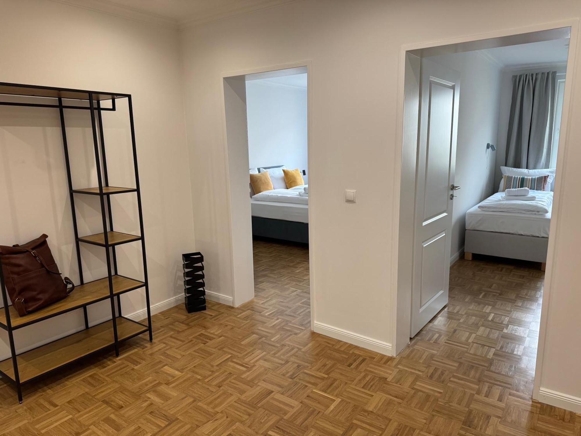 Mel&Bens Modern Oak-Apartments Fuer Bis Zu 12 Personen Bremen Luaran gambar